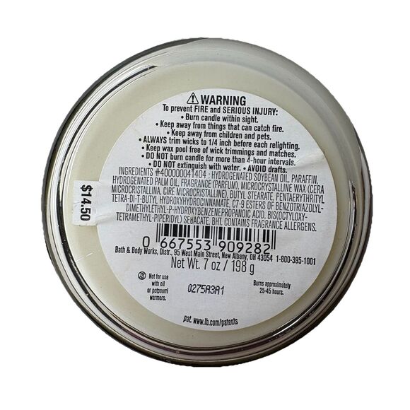 Bath & Body Works Winter Scented Single Wick 7 oz Jar Candle Brand New - Picture 2 of 4